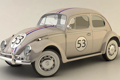Wallpapers Golf Volkswagen Herbie Beetle Car 1366x768