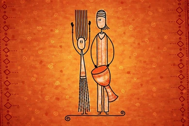 Wallpapers catalogue.com   Drawn Wallpapers   African Drum In ...