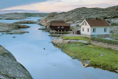 Fishing Cabins On A Swedish River >> HD Wallpaper, Get It Now!