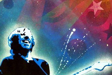 Trey Anastasio Phish Print Of Pop Art Spray By NonUglyFaces