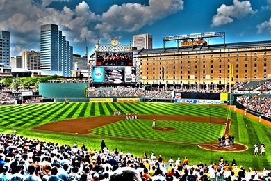 Baltimore Orioles Stadium Oriole Park At Camden Yards Baltimore ...