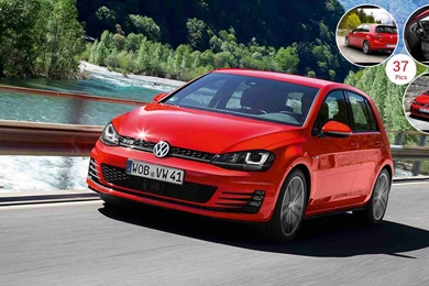 2014 Volkswagen Golf 7 GTD   Front