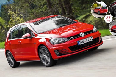 2014 Volkswagen Golf 7 GTD   Front