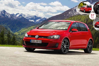 2014 Volkswagen Golf 7 GTD   Front