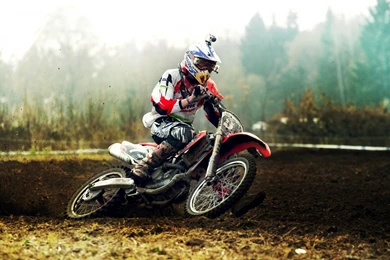 Download Wallpapers 3840x2160 Motocross, Sand, Race, Camera, Dirt ...