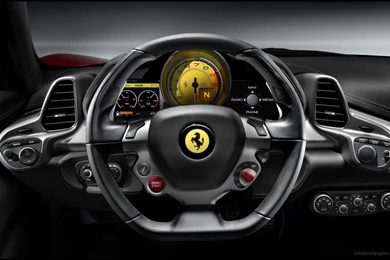 Ferrari 458 Italia Interior Wallpapers In 1280x800 Resolution