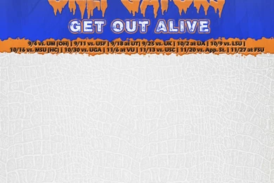 Florida Gators' 2010 Nike Pro Combat Uniforms