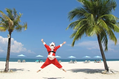 Beach Christmas Wallpapers Free HD