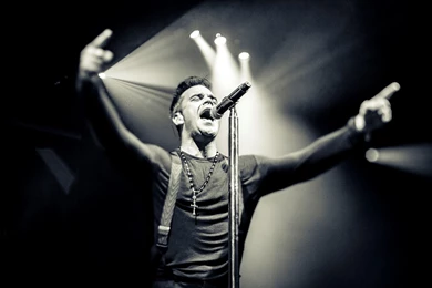 Robbie Williams Robbie Williams Musician Singer Concerto ...