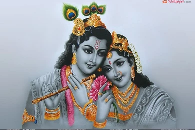 Radha Krishna Black And White Wallpapers Download