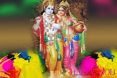 Holi Radha Krishna HD Wallpapers