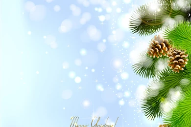 Beautiful Christmas Backgrounds 02 Vector Free Vector / 4Vector