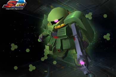 Zaku (Melaga Cannon)   SD Gundam Capsule Fighter Online Wallpapers