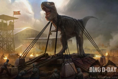 Wallpapers Dino D Day & Hellraptor ~ Mundo Dos Dinossauros