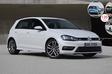 Volkswagen Golf VII R Line Front