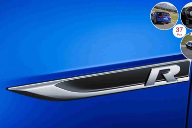 2015 Volkswagen Golf R Variant   Badge