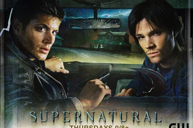 Supernatural Logo   Wallpaper.