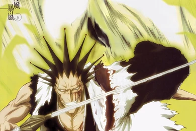 Best Bleach Anime Wallpapers: Zaraki Kenpachi In Wound Wallpapers