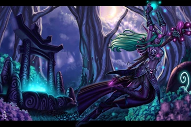 ELF DRUID WALLPAPER   (