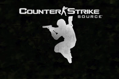 Counter Strike Source Logo Wallpaper.