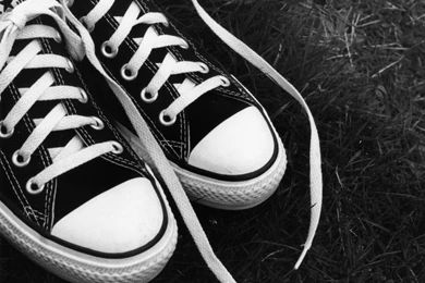 Black And White Photography Converse