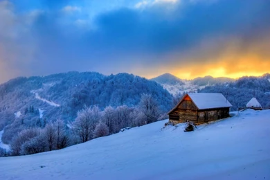 Winter Cabin Wallpapers   Wallpapers Cave