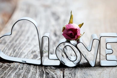 Love Wallpapers In Metal Heart