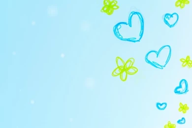 Blue Hearts Wallpapers