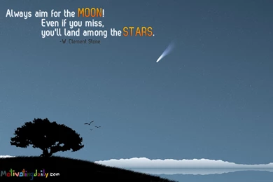 Aim For The Moon! [Wallpaper]