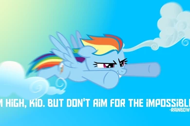 Rainbow Dash   Aim High Wallpapers By DragonUpProductions On DeviantArt