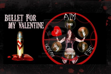 Bullet For My Valentine Wallpapers Scream Aim Fire