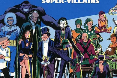 SUPERVILLAINS DC COMICS WALLPAPER   (