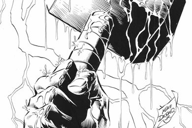 Mjolnir By Mike Deodato Jr.