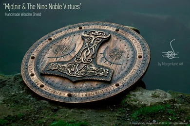 Mjolnir The Nine Noble Virtues II By Morgenland On DeviantArt