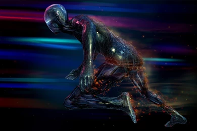 Robot In Motion Widescreen Wallpapers