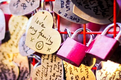 Love Locks HD Desktop Wallpapers : Widescreen : High Definition ...