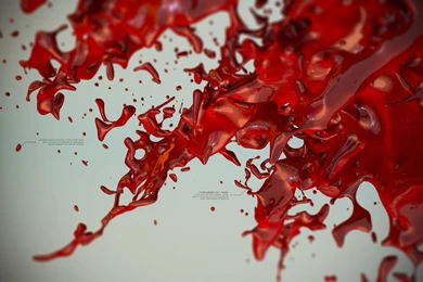 3D, Liquid, Digital Art, Blood Wallpapers HD / Desktop And Mobile ...