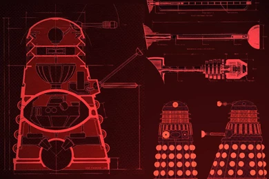 Dalek Blueprints 1024×768 Wallpapers 911351