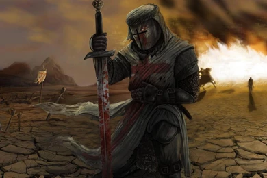 KNIGHT TEMPLAR WALLPAPER (