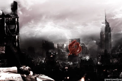 City In Ruins City Kyuubi 1920x1080 Wallpapers