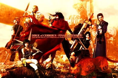 Final Fantasy VII Dirge Of Cerberus / FF7DC   Wallpapers