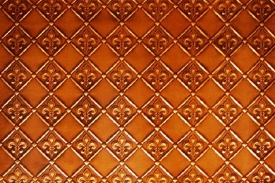 WC 80 Faux Tin   Backsplash Roll   Fleur De Lis   3 " Pattern ...
