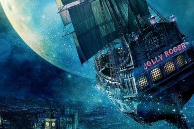 Jolly Roger Ship Peter Pan [1920x1080] : Wallpapers