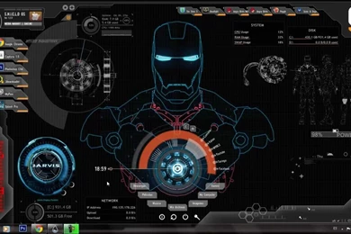 Tutorial Wallpapers IronMan Con Rainmeter  dual_layer2011  Parte 1 ...