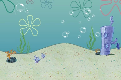 Spongebob Ocean Backgrounds