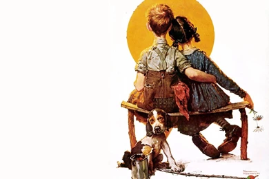 My Free Wallpapers   Artistic Wallpapers : Norman Rockwell