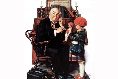 My Free Wallpapers   Artistic Wallpapers : Norman Rockwell   Doc