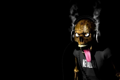 3D Love Music Skull Guitar Hd Wallpapers