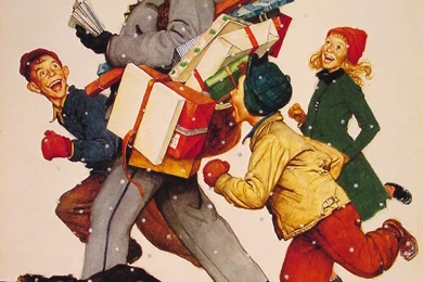 Norman Rockwell Christmas Pictures   HD Wallpapers Pretty