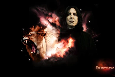 The Bravest Man   Severus Snape Wallpapers (30918253)   Fanpop